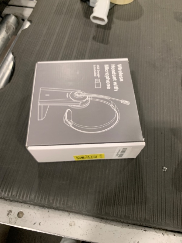 Photo 1 of Earbay Wireless Headset, Bluetooth Headset with Noise Canceling Microphone & Charging Base, Wireless Headphones with Mic Mute & USB Dongle for Work from Home/Office/Computer/Laptop/Call Center/Teams