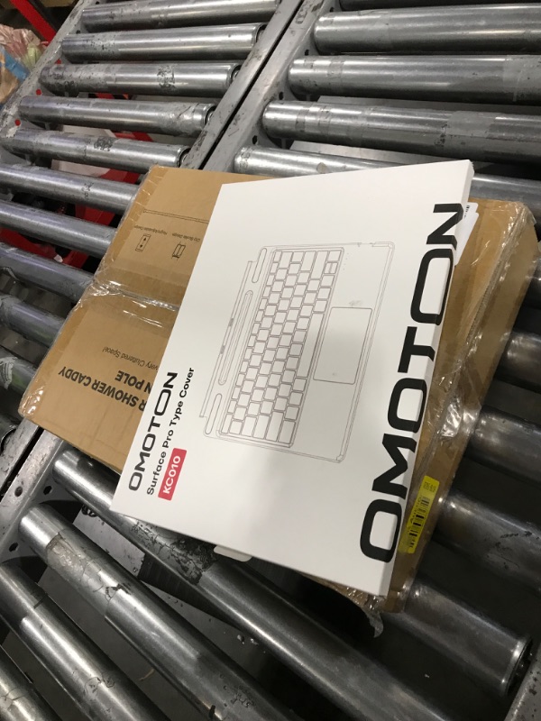 Photo 1 of OMOTON Keyboard for Surface Pro 11/10/9/8/X, [13 inch], Bluetooth Type Cover for Surface Pro, 7-Color Backlit, Ultra-Slim Wireless Keyboard with Touchpad & Pencil Holder, Built-in Rechargeable Battery