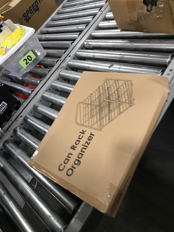 Photo 1 of AIYAKA 3 Tier Stackable Can Rack Organizer,for food storage,kitchen cabinets or countertops,Storage for 36 cans,Bronze