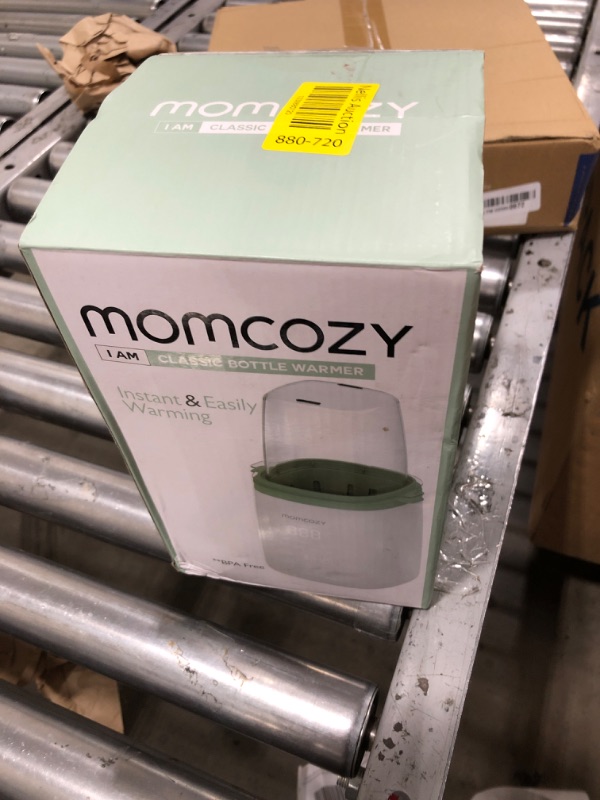 Photo 1 of Momcozy Bottle Warmer, Fast Bottle Warmers for All Bottles with Timer, Accurate Temperature Control and Automatic Shut-Off, Multifunctional Bottle Warmer for Breastmilk