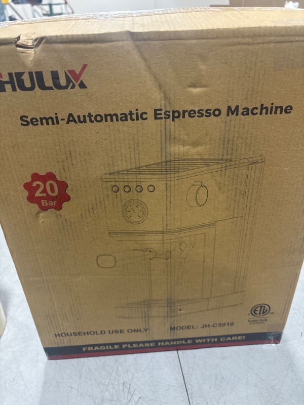 Photo 1 of Chulux Semi-Automatic Espresso Machine, model JH-C5010