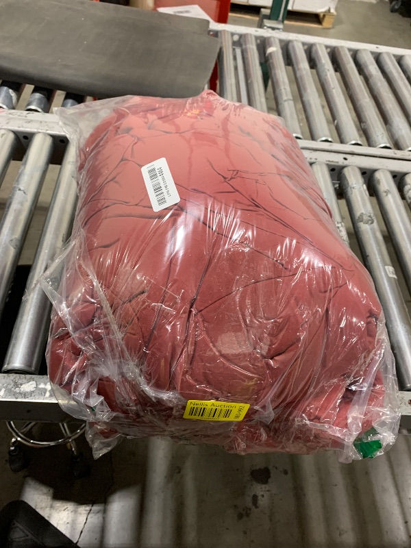 Photo 1 of CozyLux Red Comforter King Size Burgundy Bed in a Bag Maroon Wine with All Season Quilted Comforter,