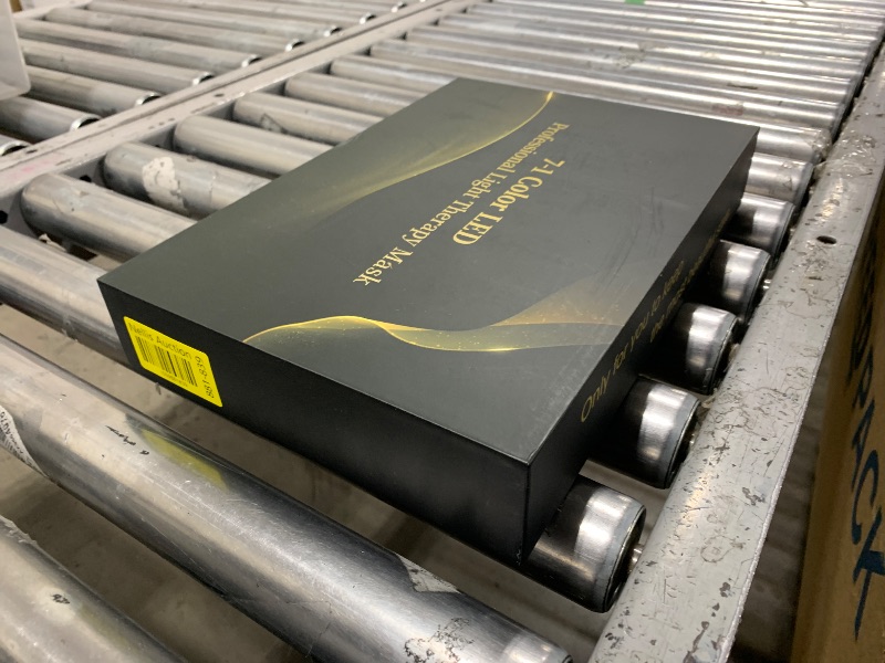 Photo 1 of Red Light Therapy for Face, 7 Colors LED Face Mask Light Therapy At Home, Led Face Mask Light Therapy, Black