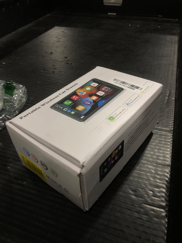 Photo 1 of Wireless Carplay Screen for Car 7" HD Portable Car Stereo Touchscreen with Apple CarPlay and Android Auto with Mirror Link/Backup Camera/Bluetooth/GPS Navigation/AUX for All Vehicles