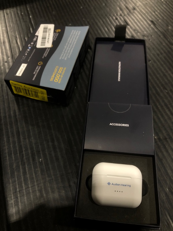 Photo 1 of Audien ATOM PRO 2 Wireless Rechargeable OTC Hearing Aid, Premium Comfort Design and Nearly Invisible