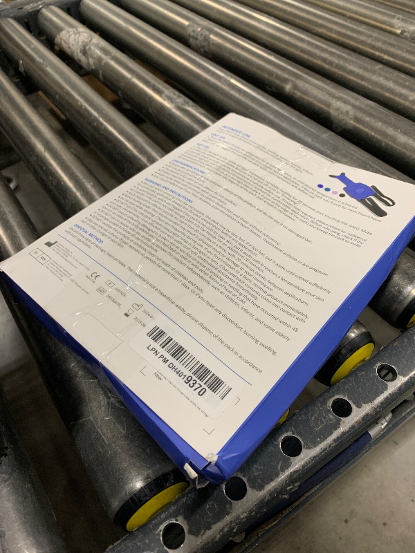 Photo 1 of NEWGO Ice Pack for Knee Replacement Surgery, Reusable Gel Cold Pack Wrap Around Entire Knee Ice Pack Wrap for Injuries, Pain Relief, Meniscus Tear, ACL, Swelling