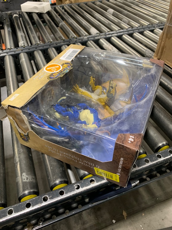 Photo 1 of WORLD OF WARCRAFT McFarlane Toys Bronze Proto-Drake and Blue Highland Drake 2pk 1:12 Scale Posed Figures, Gold Label, Amazon Exclusive