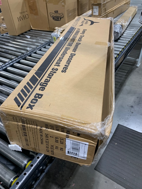 Photo 1 of WHALEMOTOR Underseat Storage Compatible with Ford F150(2015-2025)&Super Duty(2017-2025) SuperCrew/Crew Cab, Upgraded Rear Under Seat Organizer Cargo Box for F-150 F250 F350 F450 F550