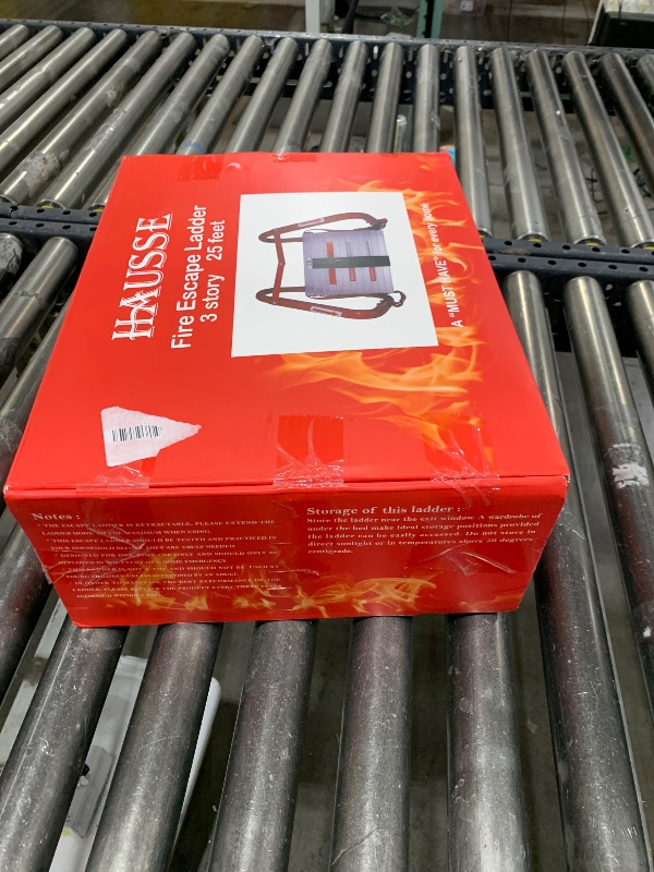 Photo 1 of Hausse Retractable 3 Story Fire Escape Ladder, 25 Feet