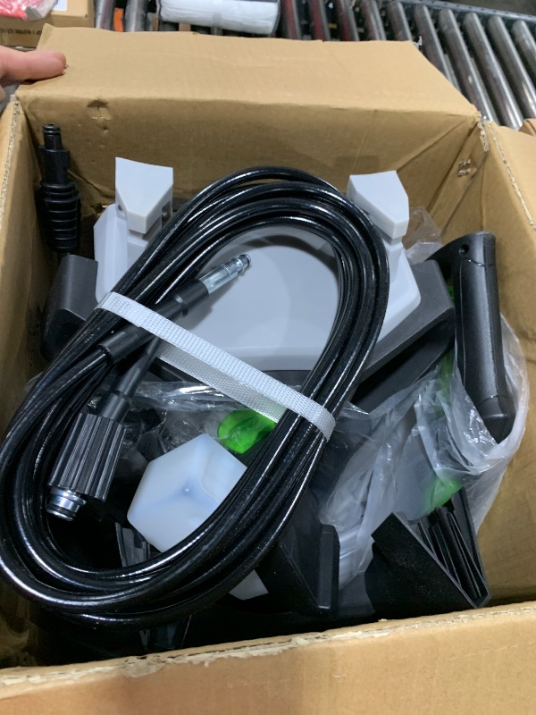 Photo 1 of Pressure Washer, 4800PSI 2.9 GPM Max Power Washer with Foam Cannon Electric Pressure Washer 56FT for Cars, Fences, Patios, Decks, Patios and Driveway Powerwasher