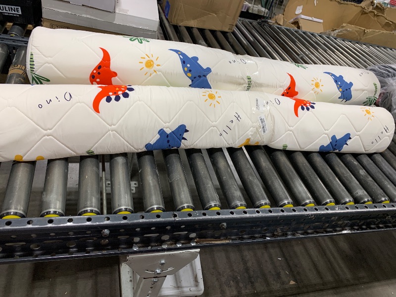 Photo 1 of 2-Pack Premium Foam Bed Bumpers for Toddler, Non-Slip Bed Rails for Toddlers for Twin, Queen, King Beds, Machine Washable Bumpers Cover for Easy Care?Size: 52" x 7" x 5"?