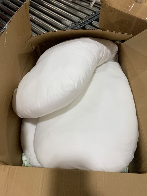 Photo 1 of Oskeray Pregnancy Pillow, Maternity Pillow for Pregnant Women, Soft Maternity Pillow with Detachable & Adjustable Pillow Cover, HIPS Legs