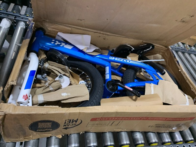 Photo 1 of JOYSTAR Boys Bike 14 Inch Kids Bike with Training Wheels for Ages 3 4 5 Years Old Boys and Girls, Toddler Bike with Handbrake for Early Rider, Blue