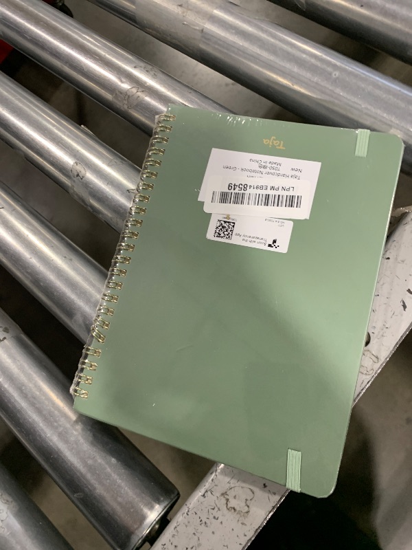 Photo 1 of Lined Spiral Journal Notebook for Women & Men, 140 Pages, College Ruled Hardcover Notebook for Work & Note Taking, Journals for Writing, A5(6"x8") - Green