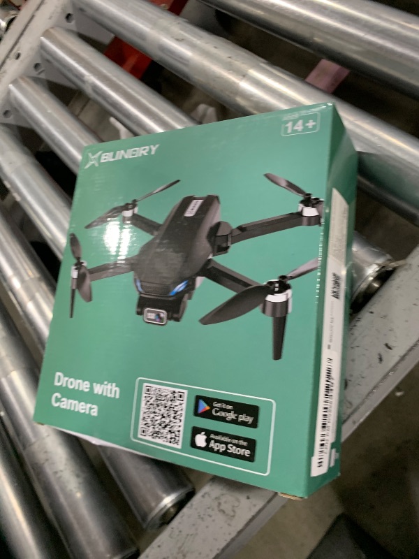 Photo 1 of Drone with Camera, 2K HD FPV Drone with Brushless Motor, Altitude Hold, Gesture Selfie, One Key Take Off/Landing, 3D Flips, Waypoint Fly, 2 Batteries, Foldable Mini Drones for Kids and Beginners