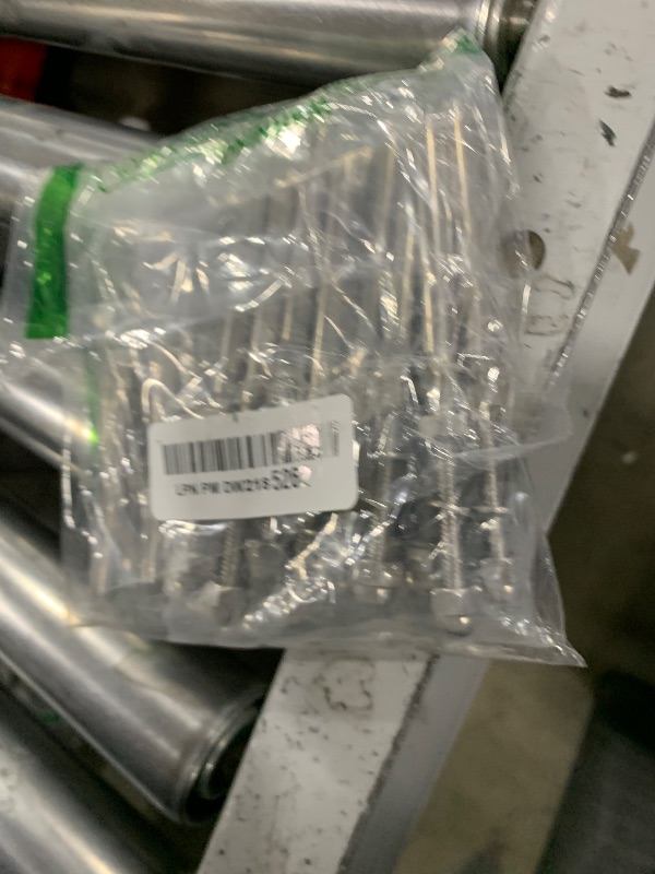 Photo 1 of BLIKA 100 Pack 3/16" Cable Railing Swage Threaded Stud Tension End Fitting Terminal for 3/16" Cable Deck Railing Hand Swage T316 Stainless Steel Marine Grade, Swage Threaded Terminal