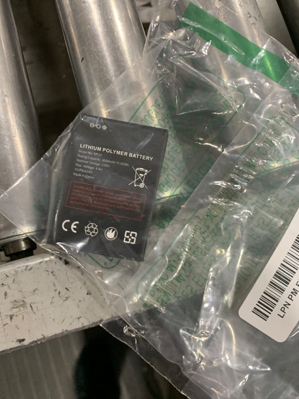 Photo 1 of YIMAYCOLORS MF01 Replacement Battery for AT&T Turbo Hotspot 2/2.1 Battery 3000mAh