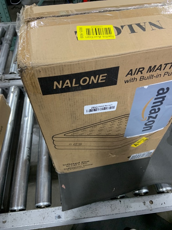 Photo 1 of nalone Air Mattress Queen with Built in Pump, 18'' Raise Luxury Inflatable Mattress, 2025 Upgraded Fast Blow Up Mattress with Carry Bag, Portable Air Bed for Home, Travel & Camping, 690lbs Max