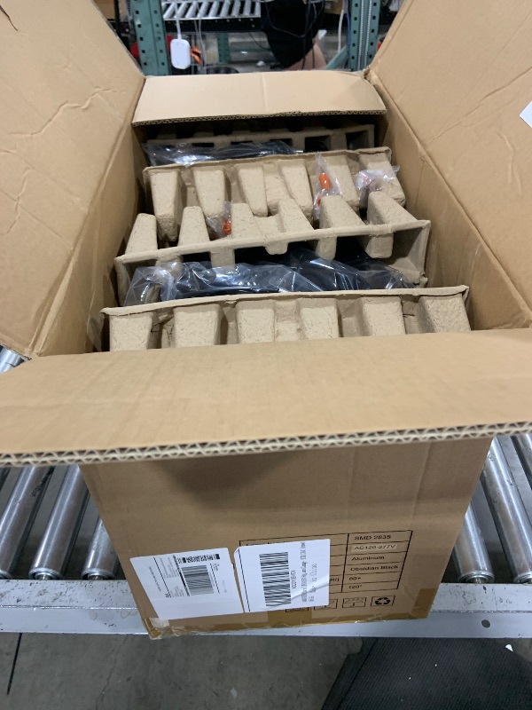 Photo 1 of AIKVSXER UFO LED High Bay Light 150W 8 Pack, 24000LM 5000K, 0-10V Dimmable, 5ft Cable with Plug, AC120-277V IP65 Commercial Bay Lighting for Gym Factory Warehouse - ETL/DLC