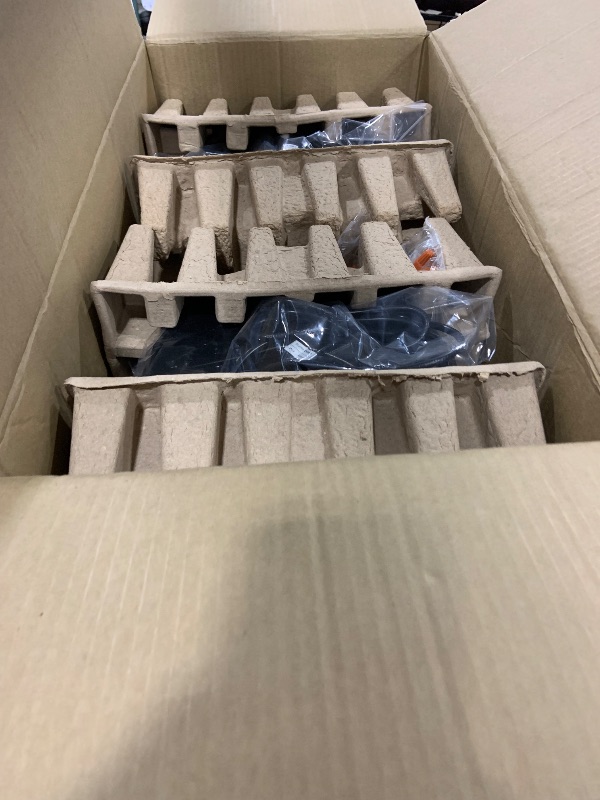 Photo 1 of AIKVSXER UFO LED High Bay Light 150W 8 Pack, 24000LM 5000K, 0-10V Dimmable, 5ft Cable with Plug, AC120-277V IP65 Commercial Bay Lighting for Gym Factory Warehouse - ETL/DLC