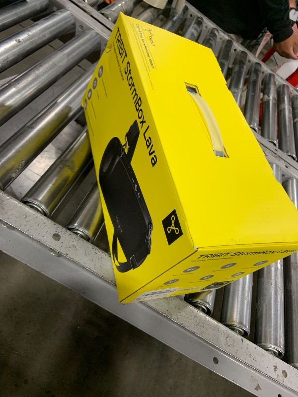 Photo 1 of Tribit StormBox Lava Portable Bluetooth Speaker, 80W Loud Wireless Speaker, 24H Playtime, IP67 Waterproof, Bluetooth 5.4, Custom EQ, XBass, Built-in Mic, TWS Pairing for Camping/Beach/Party/Outdoor