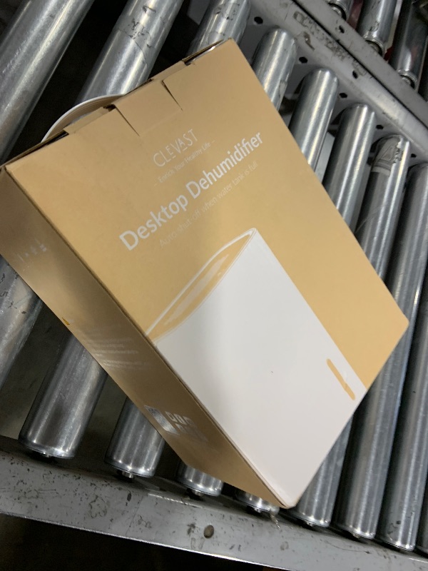 Photo 1 of CLEVAST Small Dehumidifier, white, CL-dh04