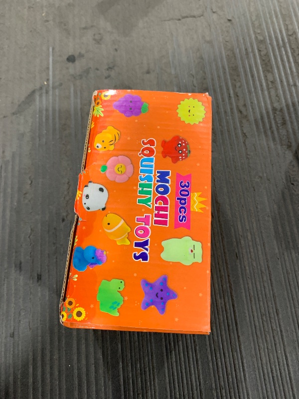 Photo 1 of 30 Pack Squishy Toys, Kawaii Squishies Party Favors for Kids 4-8 8-12 Treasure Box Toys for Classroom Birthday Xmas Gifts Goodie Bag Mini Animals Mochi Squishy Stress Relief Sensory Toys Random