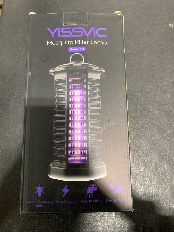 Photo 1 of YISSVIC Bug Zapper Outdoor Indoor Waterproof Electric Mosquito Lamp Fly Zapper Killer Effective 4200V Plug in for Home Patio Office Courtyard1039887597
LPNPMDW3373704
