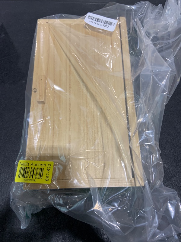 Photo 1 of Shinegro Pine Wood Squirrel House Feeder Outdoor Nesting Box for Habitat Residence