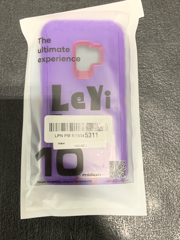 Photo 1 of LeYi Compatible for Samsung S9 Case, Galaxy S9 Cases, 3 in 1 Full Body Shockproof Rubber Dustproof Rugged Defender Protection Phone Cover for Samsung S9 Phone Case [NOT FIT S9 Plus], Purple