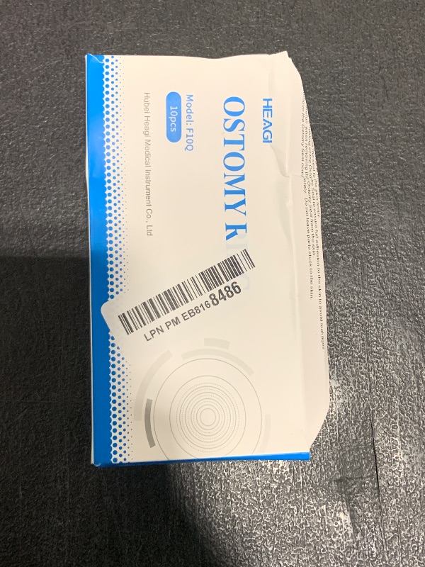 Photo 1 of 10PCS Ostomy Barrier Rings, Ostomy Supplies, 4mm Thickness Moldable Ostomy Rings Medical Grade Hydrocolloid Adhesive Barrier Rings Better Seal for Ostomy Bags (Box of 10)