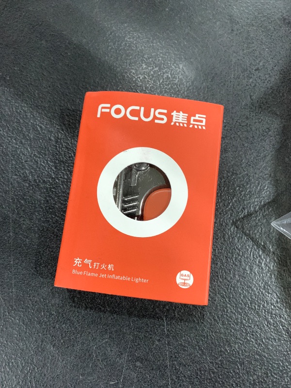 Photo 1 of Torch Lighter - Windproof Blue Flame Refillable Butane Lighter with Adjustable Flame, Gift-Ready Box, Stress-Relief Features, Perfect for Outdoor Use & Special Occasions(Gas Not Include)