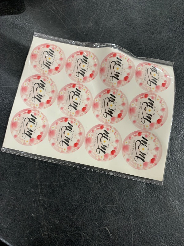 Photo 1 of SICOHOME Happy Mother's Day Stickers 36PCS Gift Labels 1.5" Floral Mothers Day Tag Stickers Mother's Day Presents Label Sticker for Envelope Seals Gift Wrap Boxes Cards Party Favor Decoration