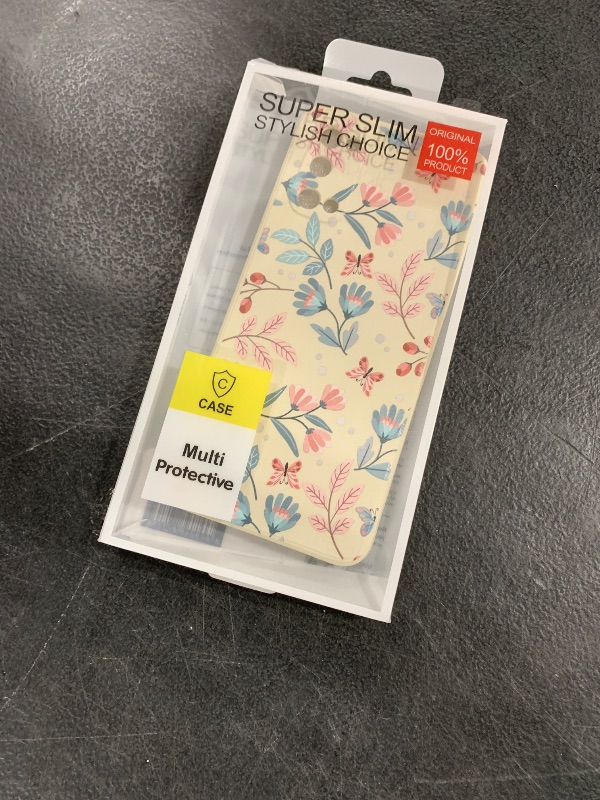 Photo 1 of LEECG for Samsung Galaxy S20 Case Creative Flower Pattern Design Dropproof Slim Protective for Galaxy S20 Phone Cover 6.2 inch-Leaf White