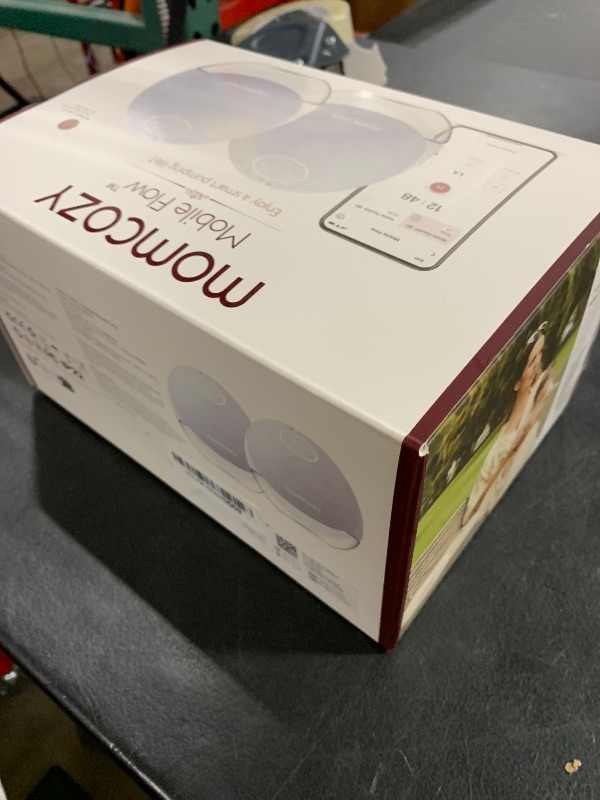 Photo 1 of Momcozy Breast Pump Hands Free Upgraded Mobile Flow | M9, App Discreet Control with Personalized Multi-Modes & 15 Levels, Wearable Breast Pump 24mm, 2 Pack Cozy Red