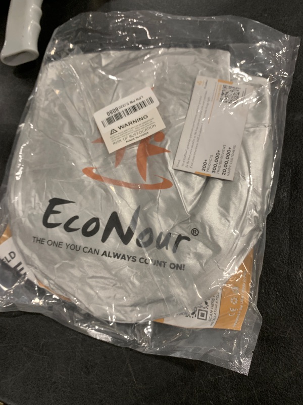 Photo 1 of EcoNour Car Windshield Sun Shade | 2025 Upgraded Innovative No-Light-Pass Technology for Maximum Coverage | Foldable Sun Shade Keeps Your Vehicle Cool | Small (59 x 29 inches)