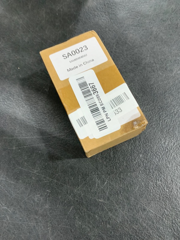 Photo 1 of EAU65058502 Refrigerator Condenser Fan Motor Fit for LG RFD3410A102A Replaces AP7178309 PS16662422 EAP16662422 EAU64843805 EAU65058501 Refrigerator Fan Motor Assembly, DC12V 1A (Short Line)