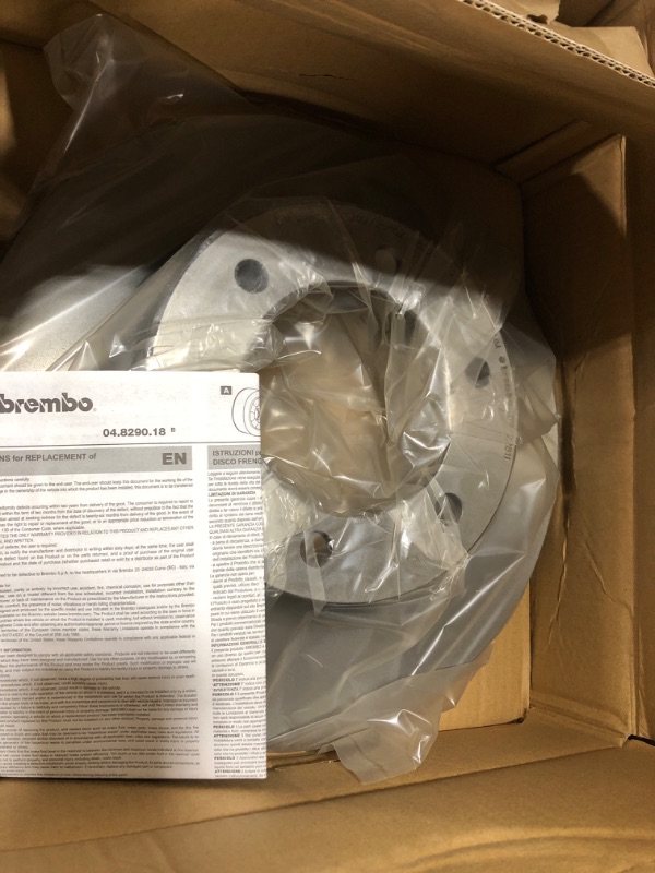 Photo 1 of Brembo 09.7226.11 UV Coated vented Front Brake Rotor TOYOTA OE# 4351235210