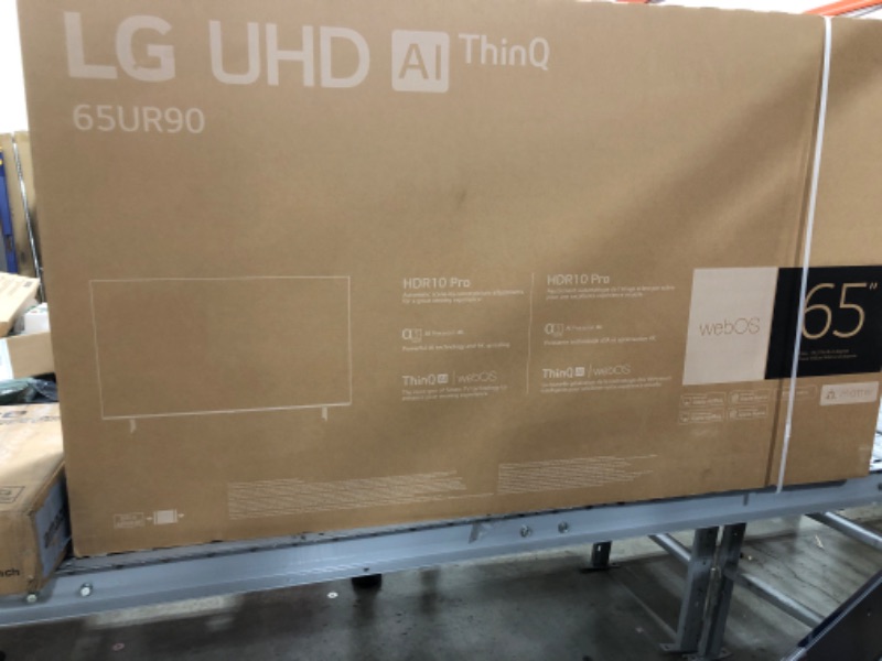 Photo 1 of LG 65-Inch Class UR9000 Series Alexa Built-in 4K Smart TV (3840 x 2160),Bluetooth, Wi-Fi, USB, Ethernet, HDMI 60Hz Refresh Rate, AI-Powered 4K
