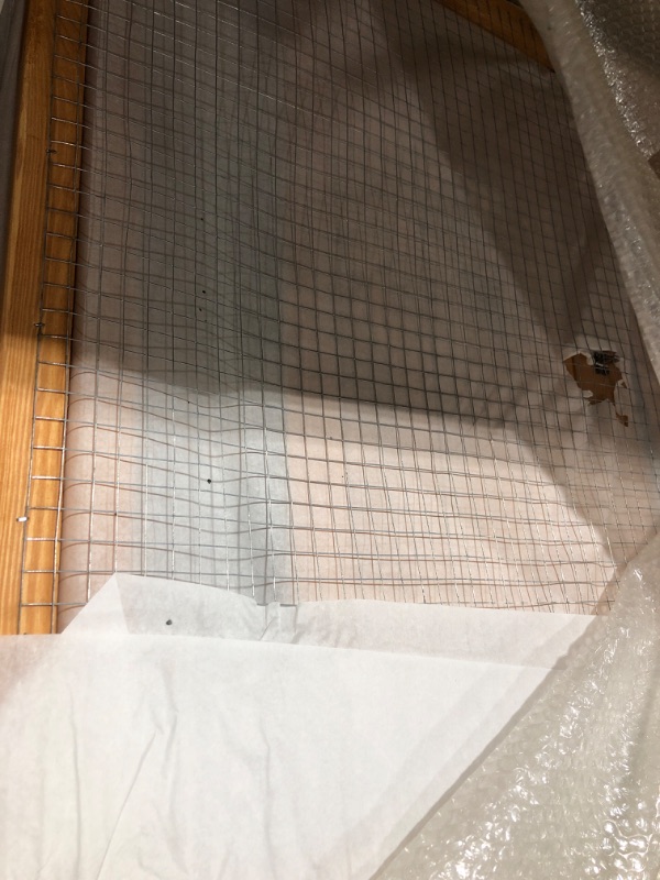 Photo 1 of GOJOOASIS 80" Chicken Coop for 2-4 Chickens Outdoor Wooden Hen House Poultry Pet Hutch for Backyard w/Run Cage & Nesting Box(A)