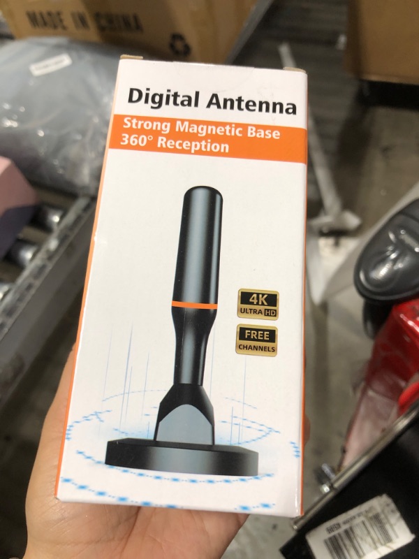 Photo 1 of TV Antennas, Digital TV Antenna for Smart Tv Indoor, tv Antennas for Local Channels, Long Range Receive 4K 1080P Channels HDTV Atenna with Strong Magnetic Base, HD Antenna for TVs Without Cable
