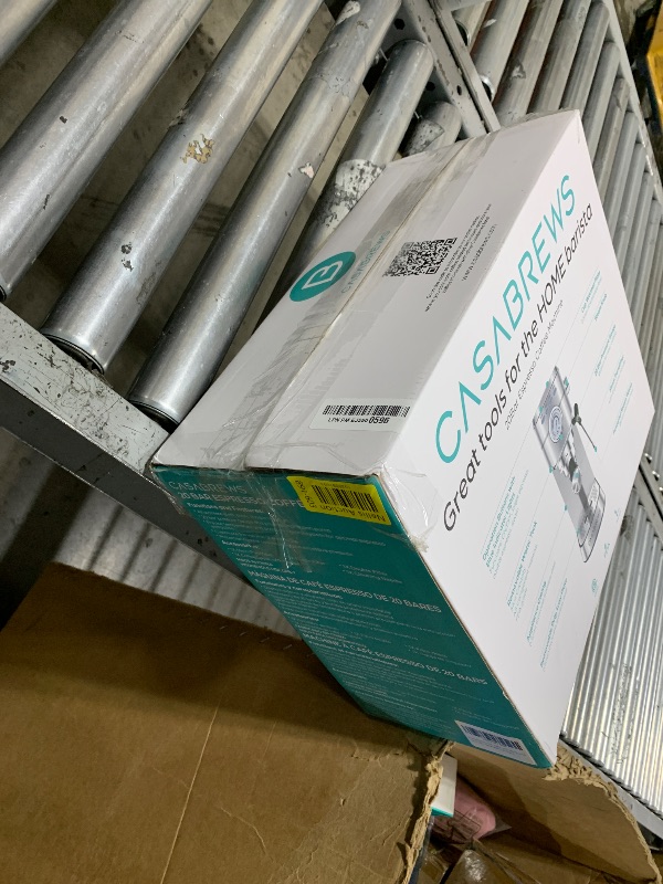 Photo 1 of CASABREWS CM5418 Espresso Machine 20 Bar, Compact Espresso Maker with Steam Milk Frother, Stainless Steel Coffee Machine with 34oz Removable Water Tank for Cappuccino, Latte, Silver