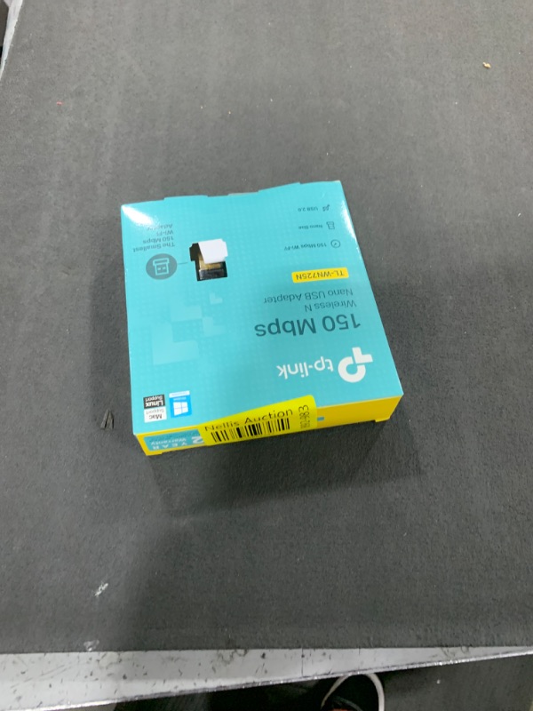 Photo 1 of TP-Link USB WiFi Adapter for PC(TL-WN725N), N150 Wireless Network Adapter for Desktop - Nano Size WiFi Dongle for Windows 11/10/7/8/8.1/XP/ Mac OS 10.9-10.15 Linux Kernel 2.6.18-4.4.3, 2.4GHz Only