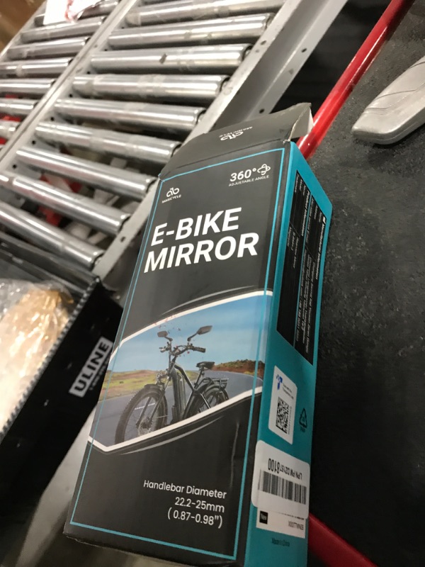 Photo 1 of Bike Mirror 1 Pair, MAGICYCLE Bike Mirrors Handlebar Rear View Mirror, E-Bike Mirrors, 360 Degree Adjustable Rotatable Bicycle Mirrors for Handlebars, Safe Wide Angle HD Glass Bike Side Mirrors