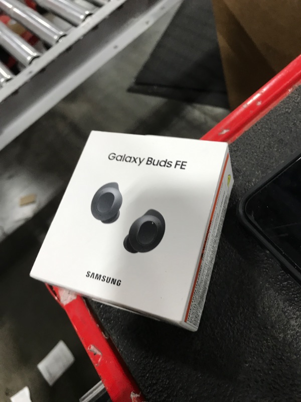 Photo 1 of Samsung Galaxy Buds FE True Wireless Bluetooth Earbuds, Comfort and Secure in Ear Fit, Auto Switch Audio, Touch Control, Built-in Voice Assistant, Graphite [US Version, 1Yr Manufacturer Warranty]