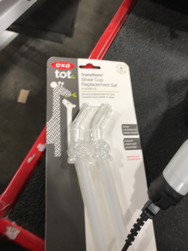 Photo 1 of OXO Tot 2-Pack Replacement Straw Set - 9 ounce