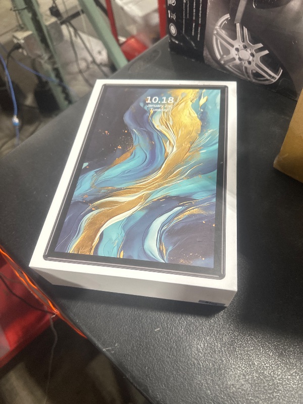 Photo 1 of Android 14 Tablet with Keyboard?16GB RAM 128GB ROM 1TB Expand, 8000mAh Battery, 10.1 inch Tablet with 13MP+8MP Camera/Bluetooth/GPS/WiFi/HD Display (Light Blue)