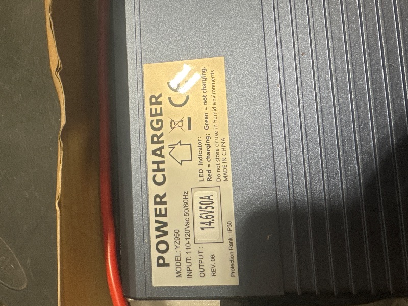 Photo 1 of YZPOWER 14.6V 50A LifePO4 Battery Charger for Marine Boat RV Lawn Motor Motorcycle Golf Cart?12v Deep Cycle Rechargeable Batteries Charger AC-DC Charger