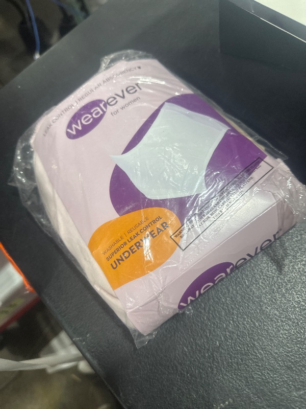 Photo 1 of Wearever Women's Cotton Comfort Incontinence Panties for Bladder Control with Regular Absorbency - Reusable & Washable Leak Proof Underwear for Women (Pack of 3) (Pastel) (4X) (Fits Hip Sizes: 52-55")