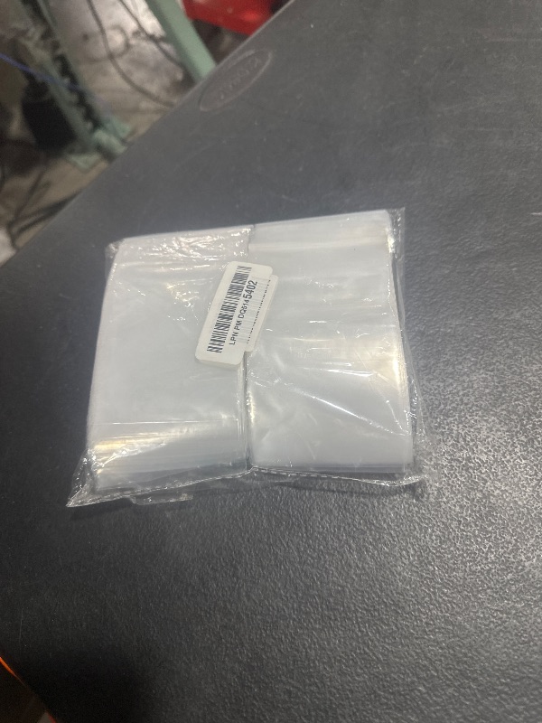 Photo 1 of Aubeco 360pcs 3 x 5 Inch Plastic Bags, 2 Mil Clear Small Zip Bag, Resealable for Small Business, Storage, Candy - Jewelry